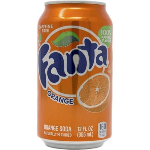 American Fanta Orange Cans