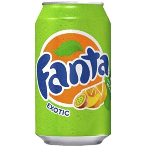 Fanta Exotic Cans