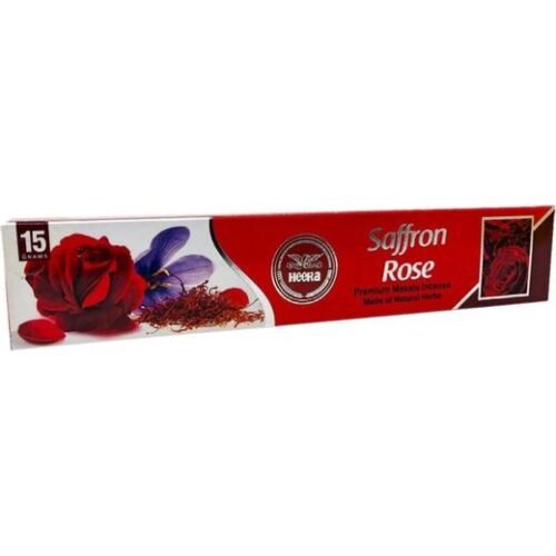 Heera Incense Sticks Saffron Rose