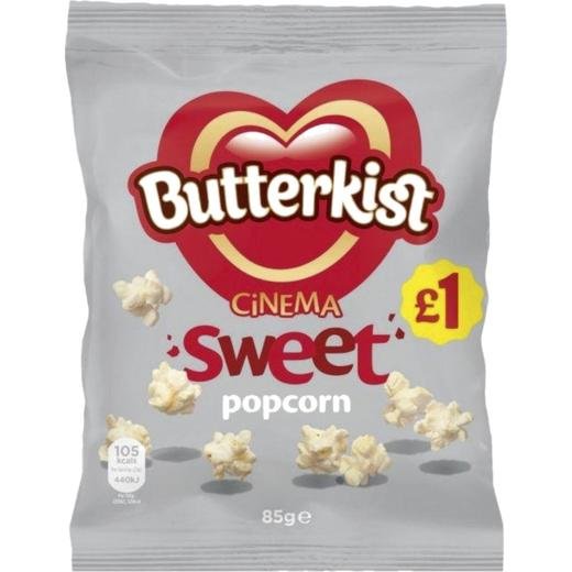 Butterkist Cinema Sweet Popcorn (812017)£1.25 P/M