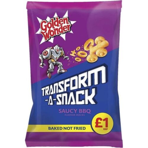 Golden Wonder Transform A Snack Saucy Bbq £1 (810763)