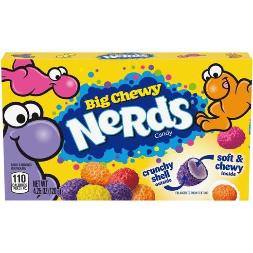 Nerds Big Chewy Nerds Candy (147133) (71844) Brown Box