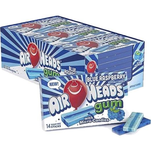Airheads Blue Raspberry Gum(100790)