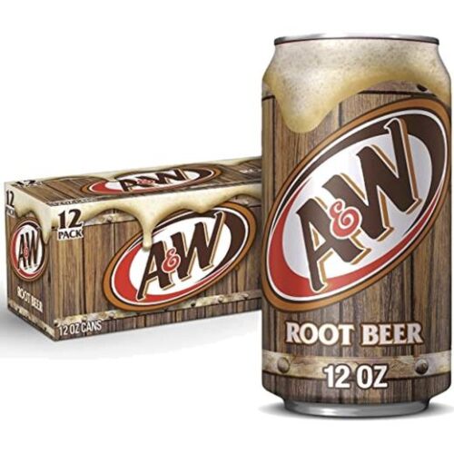 American A&W Root Beer Soda (100490 P12)