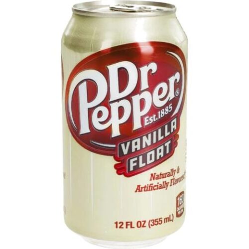 American Dr Pepper Vanilla Float Cans 12X330Ml