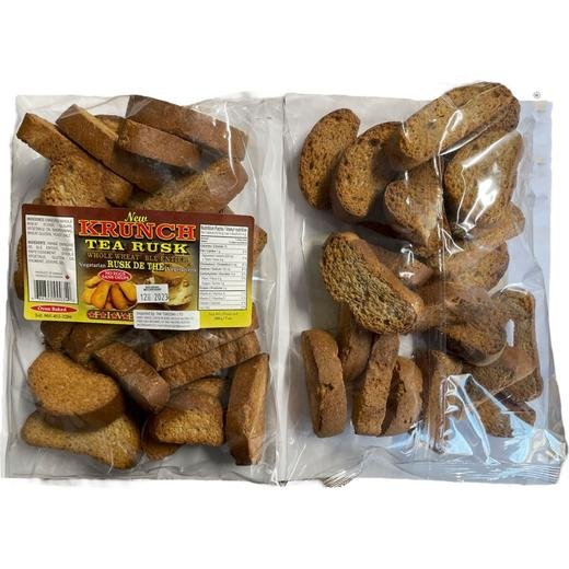 New Krunch Whole Wheat Toast Rusk (Atta Rusk) - Lancashire Suppliers Ltd