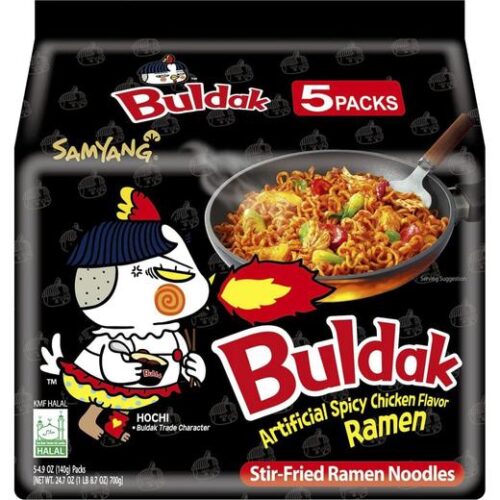 Samyang Buldak Hot Chicken Flavor Ramen Red Box (Black Pack)