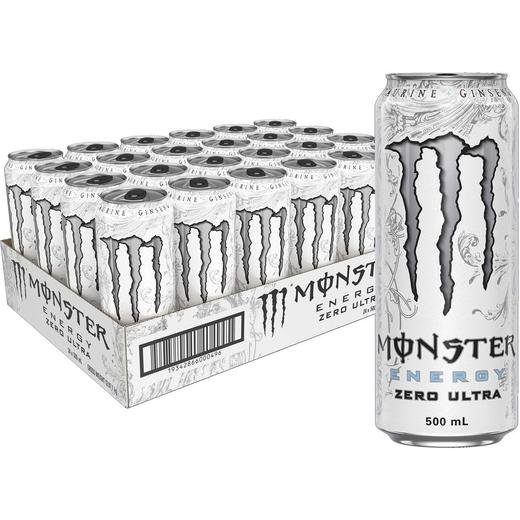 Monster Energy Mega Ultra White Cans (Inv:404343)