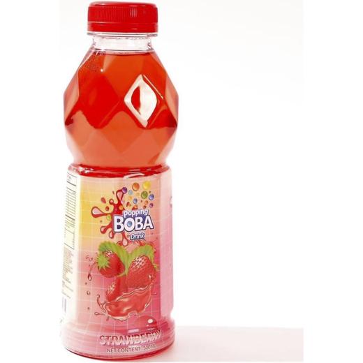 Popping Boba Strawberry Drink
