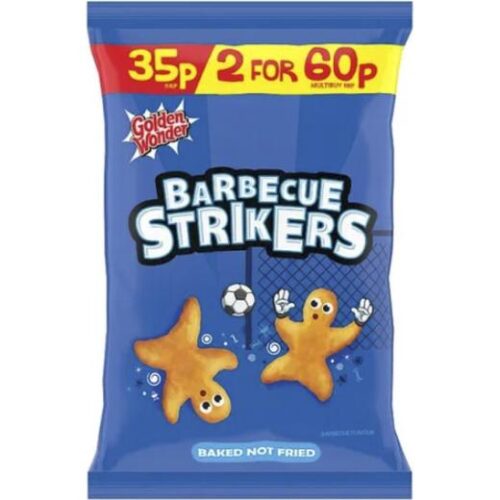 Golden Wonder Barbecue Strikers (810753) .35P P/M Or 2 For 60P P/M
