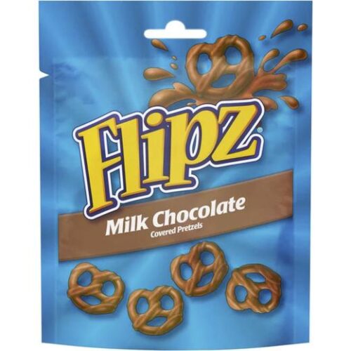 Flipz Milk Chocolate Coated Pretzels(817866)(825374) £1.49Pm