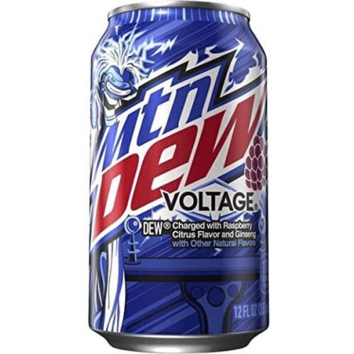 American Mountain Dew Voltage Cans