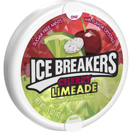 Ice Breakers Mints Cherry Limeade Tins