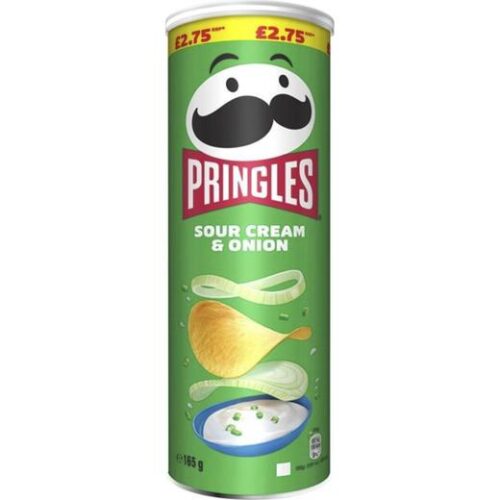 Pringles Sour Cream & Onion Flavour(823254) £2.99 P/M