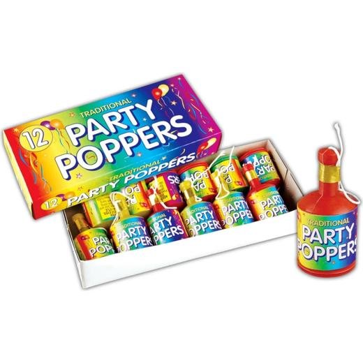 Traditional Party Poppers