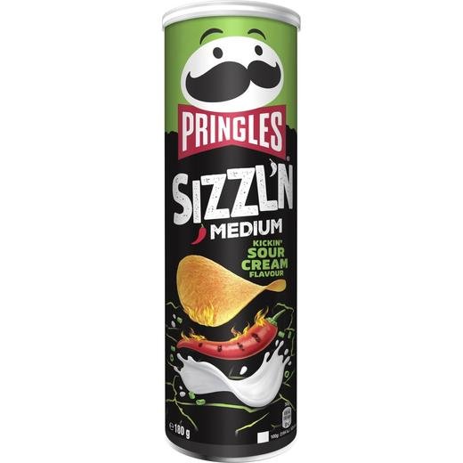 Pringles Kickin Sour Cream Flavour 2.75Pm