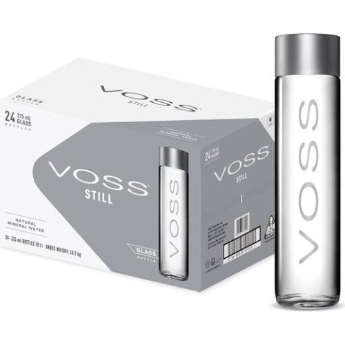 Voss Still Water Glass Bottle