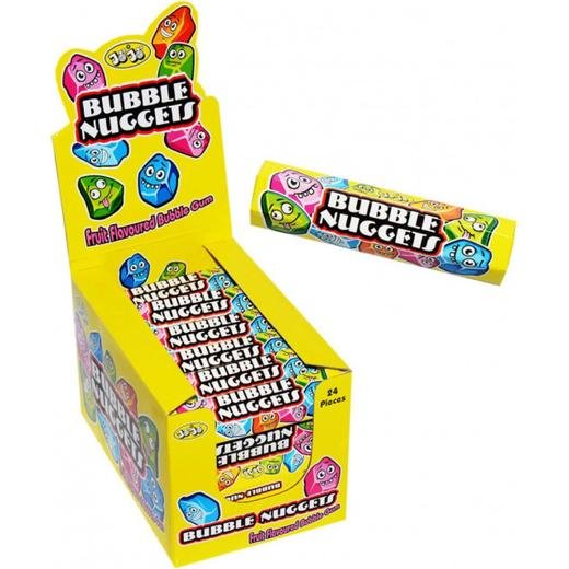Bubble Nuggets Fruit Flavoured Bubble Gum