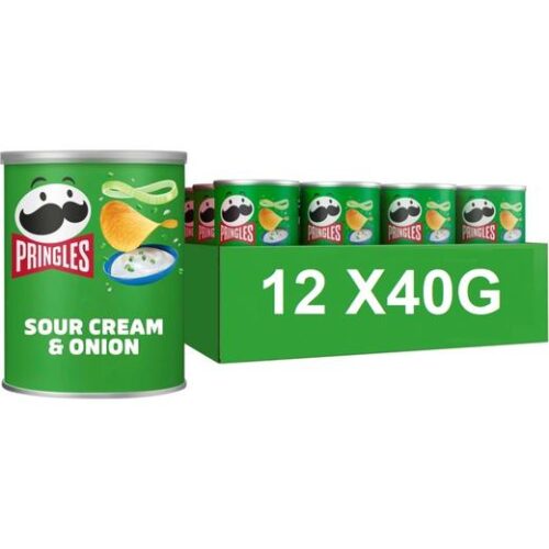 Pringles Sour Cream & Onion Flavour Non Pm (214247)