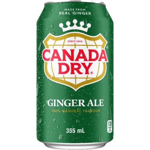 Canada Dry Ginger Ale Cans (Green Box)(100438)