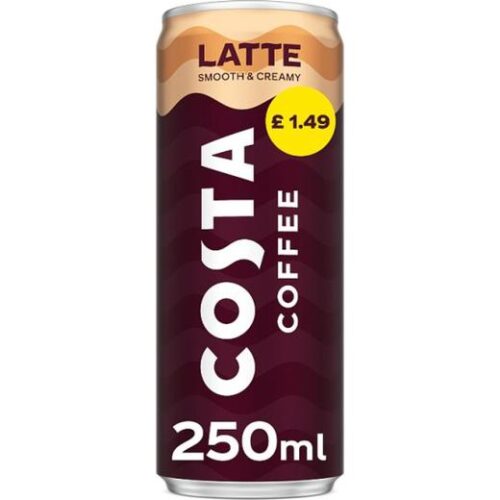Costa Coffee Latte Smooth & Creamy £1.49 P/M