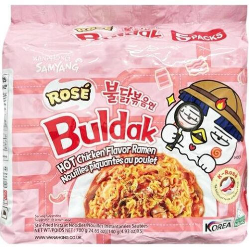 Samyang Buldak Rose Noodles Multi