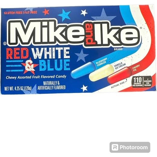 Mike And Ike Red White And Blue