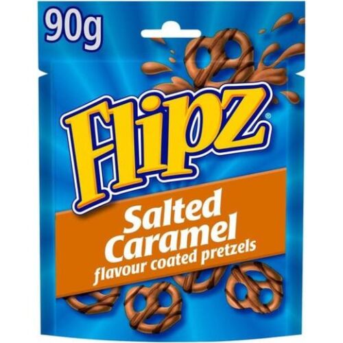 Flipz Salted Caramel Pretzels(822070)(825377) £1.49 P/M