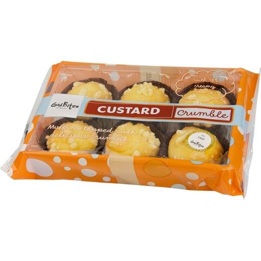 Godbitten Custard Crumble Muffin