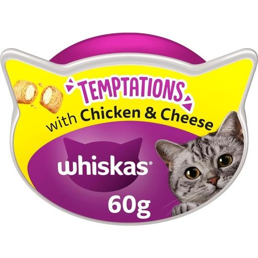 Whiskas Temptations Chicken & Cheese
