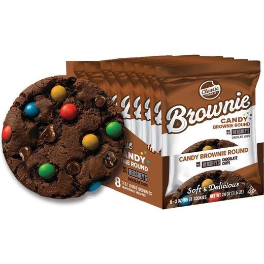 Classic Cookie Brownie Choc Chip(Light Brown)