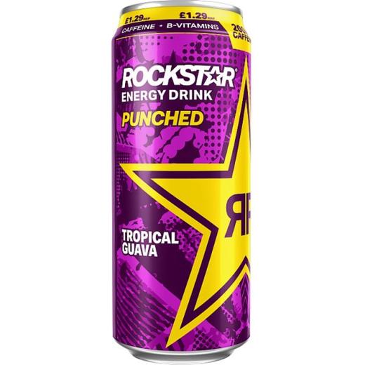 Rockstar Punched Tropical Guava Cans(811158) £1.29 P/M