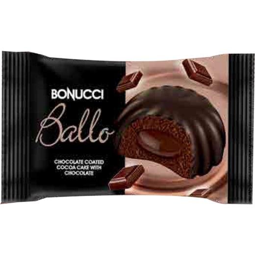 Bonucci Ballo Cocoa Coated Cocoa Cake With Cocoa Sauce (Inv:Pr0462)