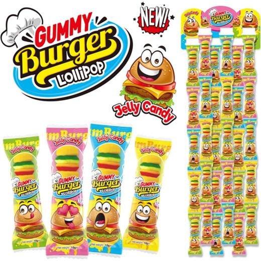 Profisa Gummy Burger Lollipop