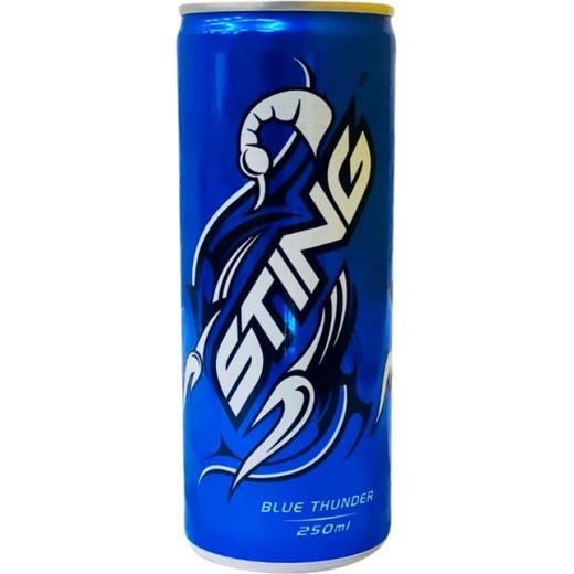 Sting Blue Cans