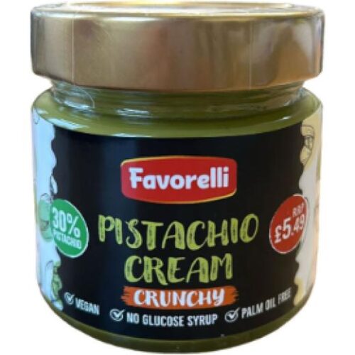 Favorelli Pistachio Cream Crunchy(Fv006) £6.49 P/M