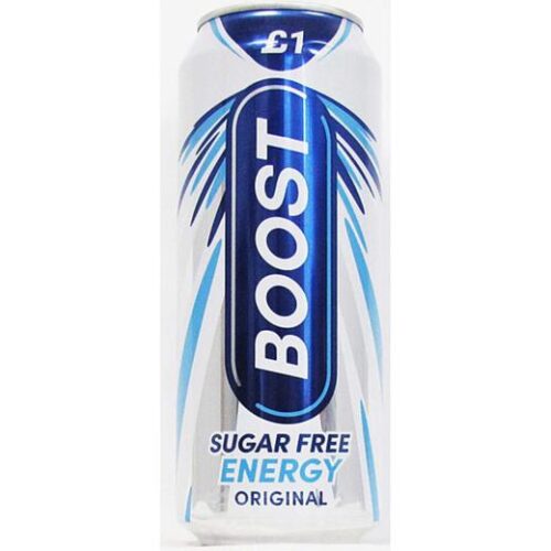 Boost Energy Sugar Free Cans £1 P/M (3690201)