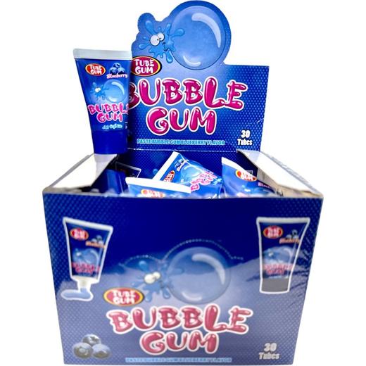 Tube Gum Bubble Gum (Blueberry Flavour) (Inv:14522)