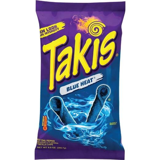 Takis Blue Heat (512064) Uk Stock