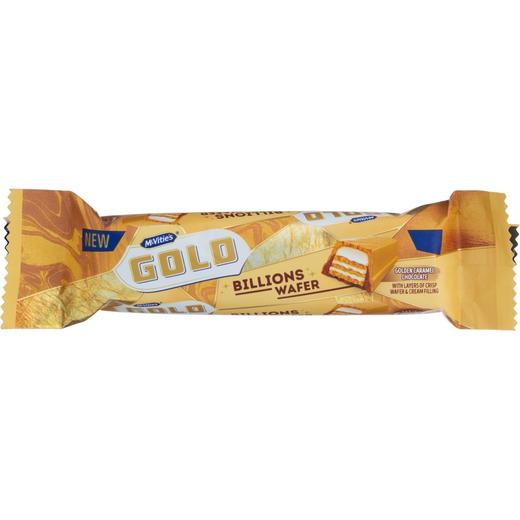 Mcvities Gold Billions Wafer Chocolate & Hazelnut .79P