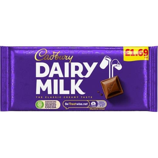 Cadbury Dairy Milk(823621) £1.69 Bar