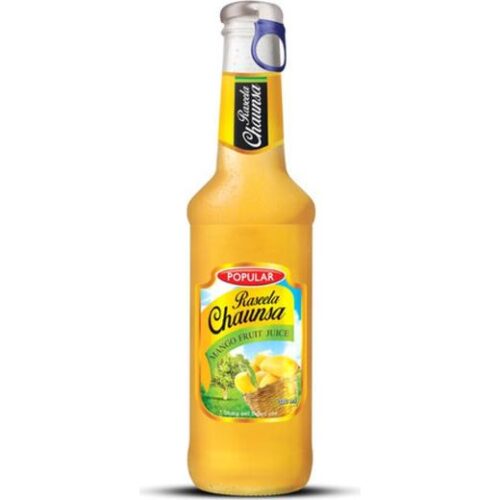 Popular Raseela Chaunsa Mango Fruit Juice Drink Glass Bottle
