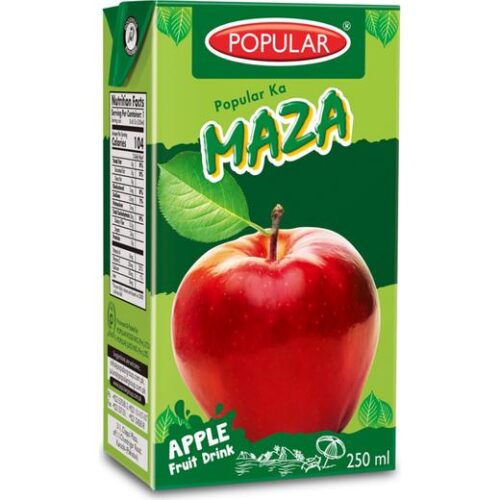 Popular Ka Maza Apple Fruit Juice Small Cartons