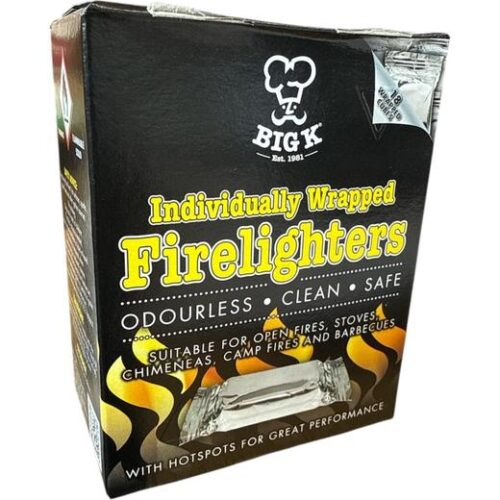 Big K Individually Wrapped Firelighters (Fl18)