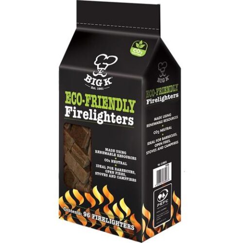 Big K Eco Friendly Co2 Neutral Firelighters (Fl96)
