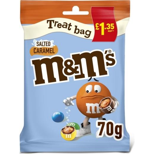 M&M Salted Caramel Treat Bags £1.35 (823661)