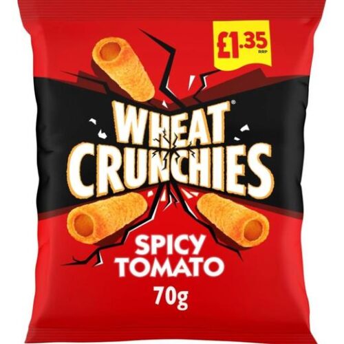 Wheat Crunchies Spicy Tomato Flavour (703056)(827528) £1.35 Pm