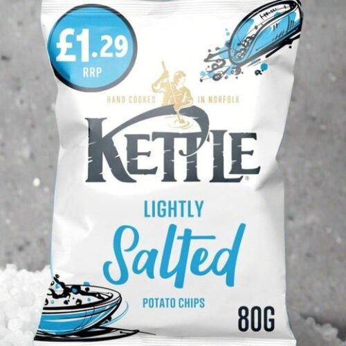 Kettle Lightly Salted Potato Crisps (803070) £1.29 P/M