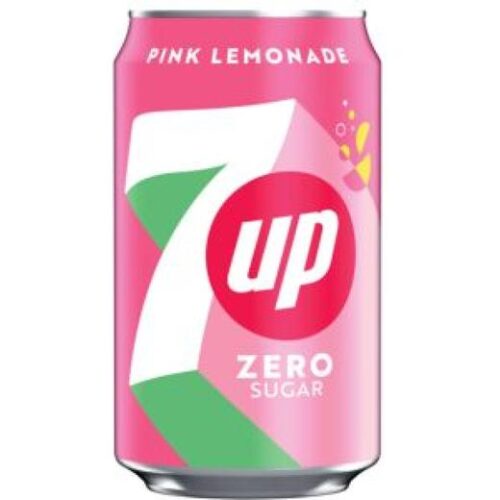 7Up Zero rate Pink Lemonade Cans (290442)(550849)