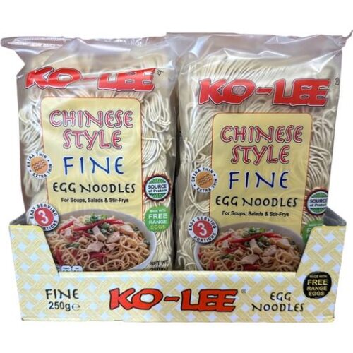 Kolee Egg Noodles Fine(Kfe12-Bo) 12X250G